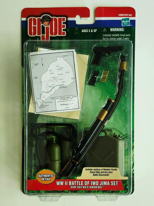G.I. Joe WWII Battle of Iwo Jima Set Top Secret Orders 12-Inch Action Figure Accessories