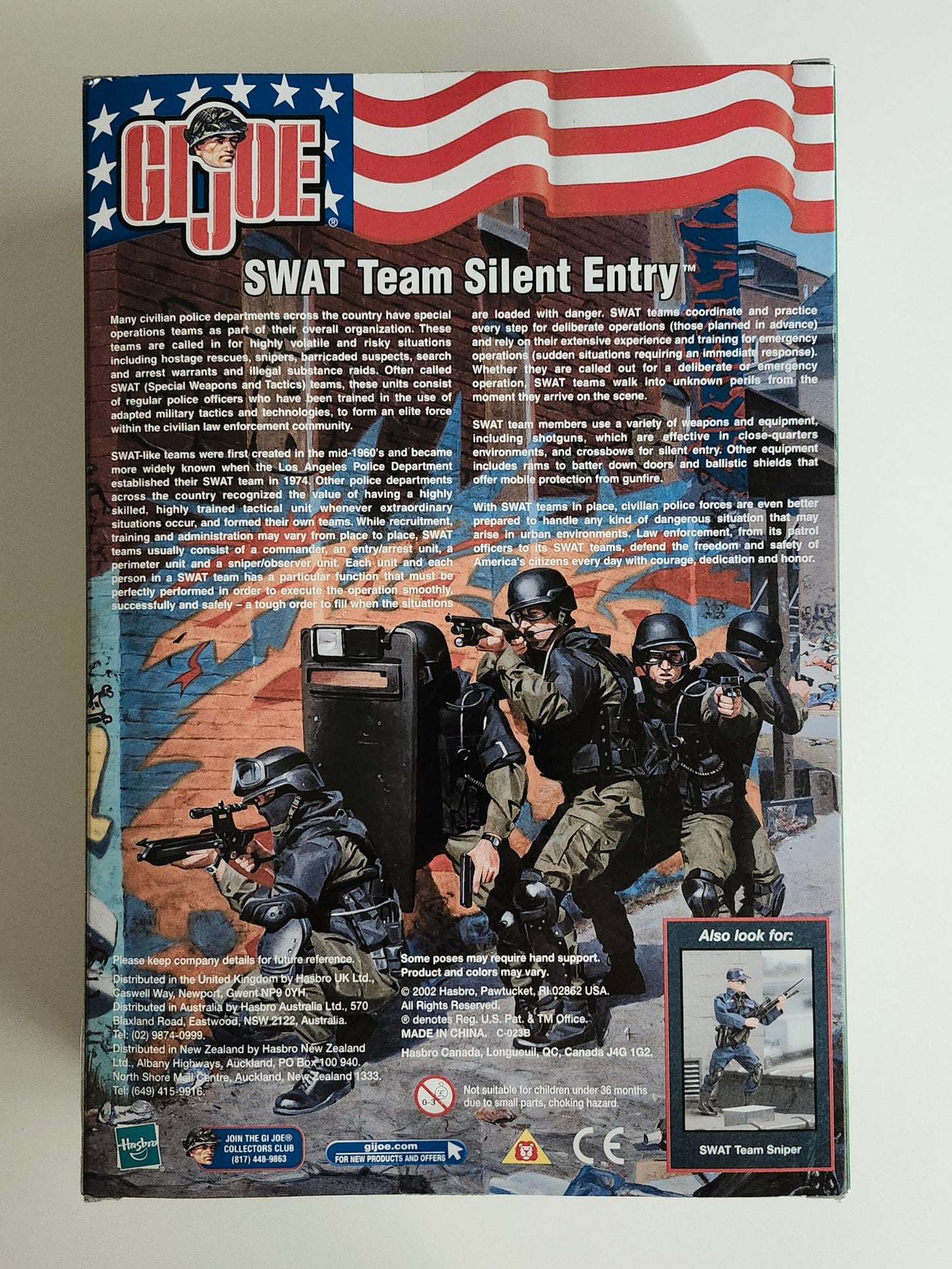 G.I. Joe SWAT Team Silent Entry 12-Inch Action Figure
