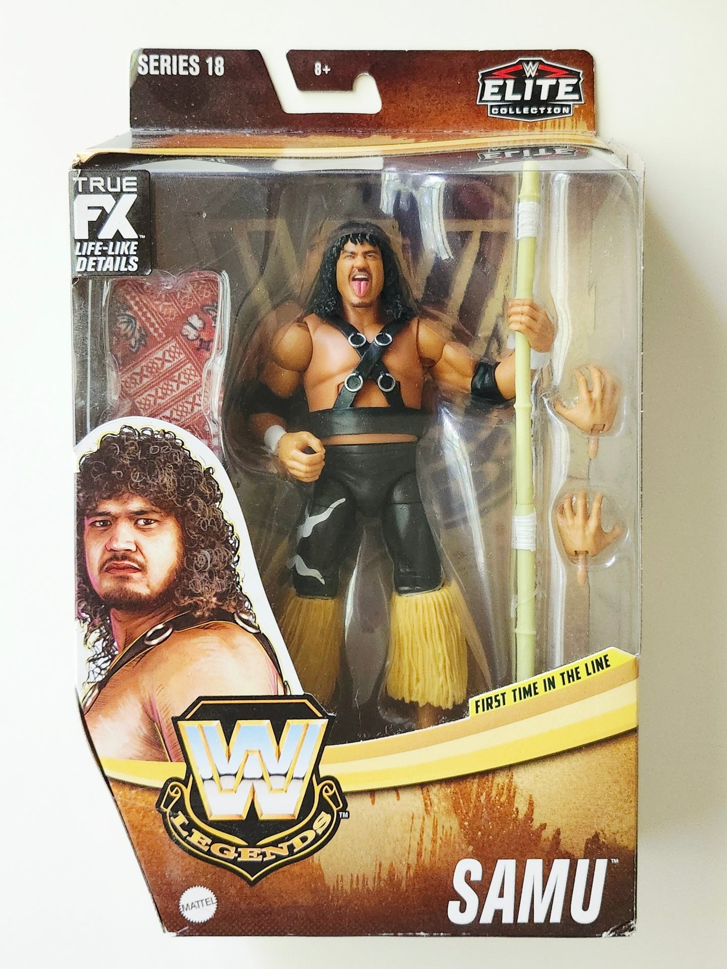 WWE Legends Elite Collection Series 18 Samu (Black Pants) Exclusive Action Figure