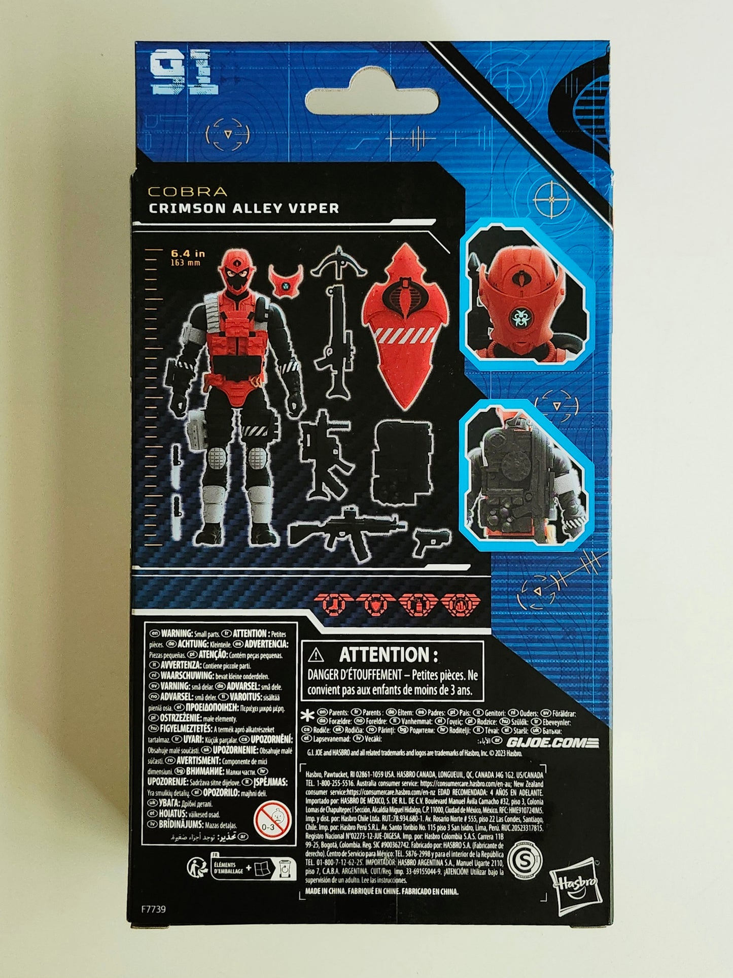 G.I. Joe Classified Series #91 Crimson Alley Viper Exclusive 6-Inch Action Figure