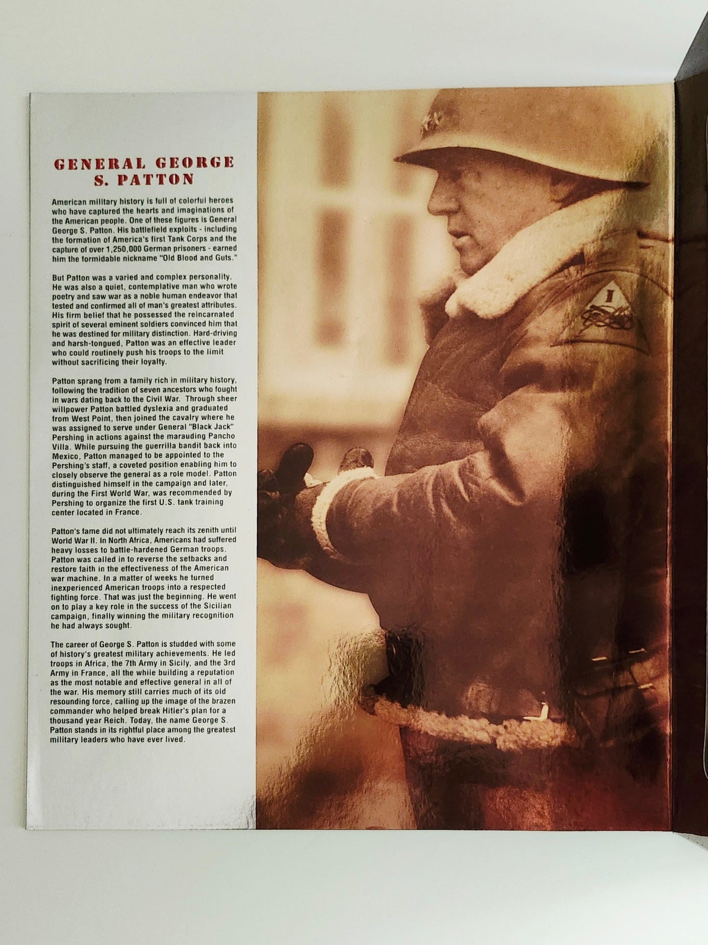 G.I. Joe Historical Commanders Edition General George S. Patton 12-Inch Action Figure