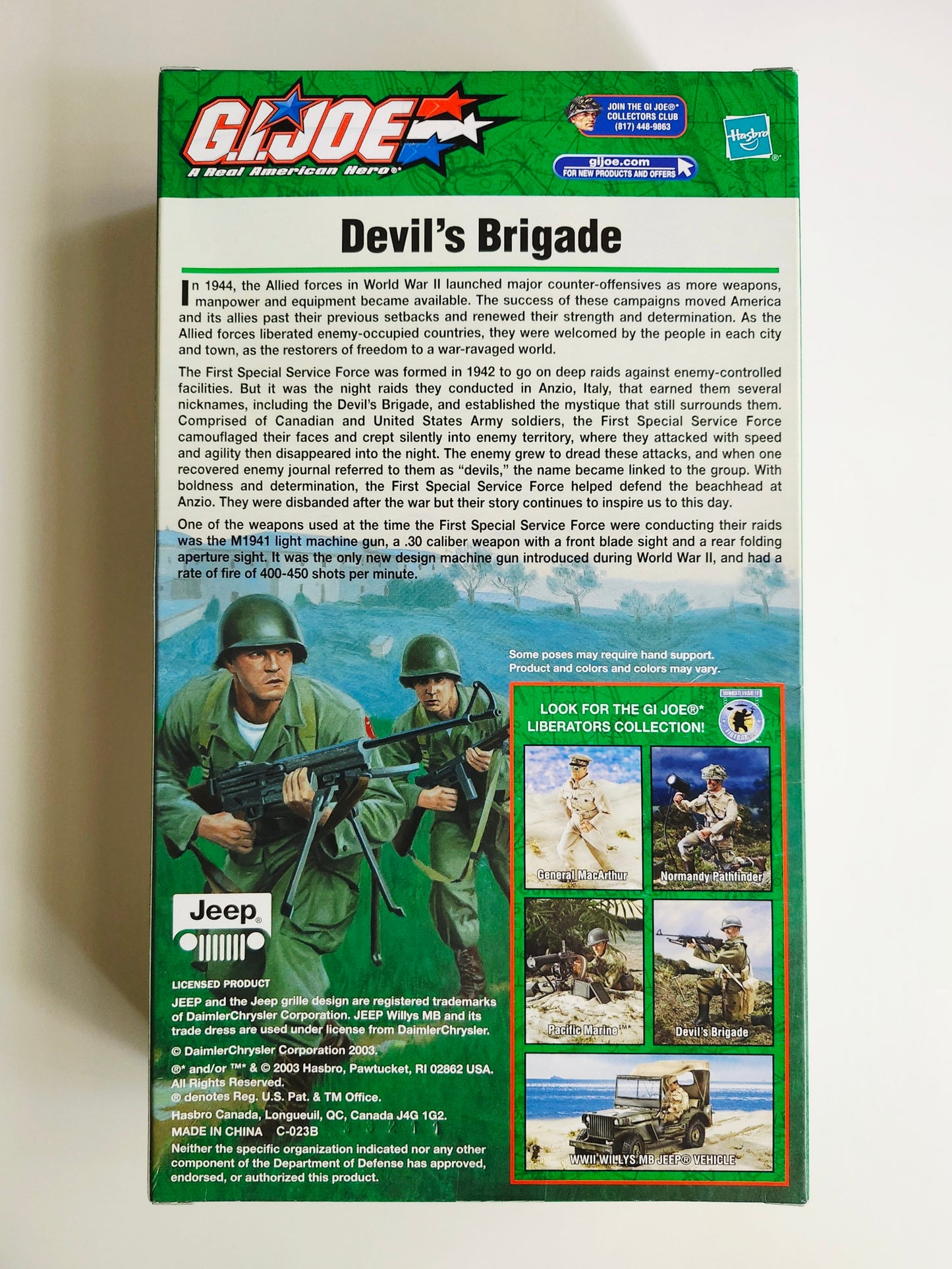 G.I. Joe Devil's Brigade 12-Inch Action Figure