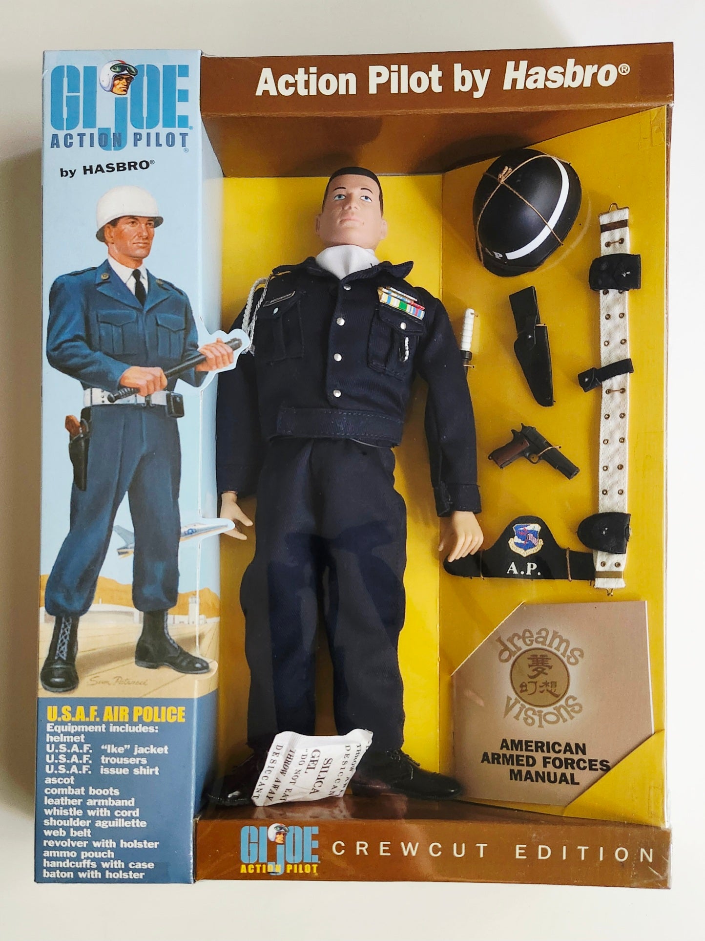G.I. Joe Action Pilot U.S.A.F. Air Police Crewcut Edition 12-Inch Action Figure