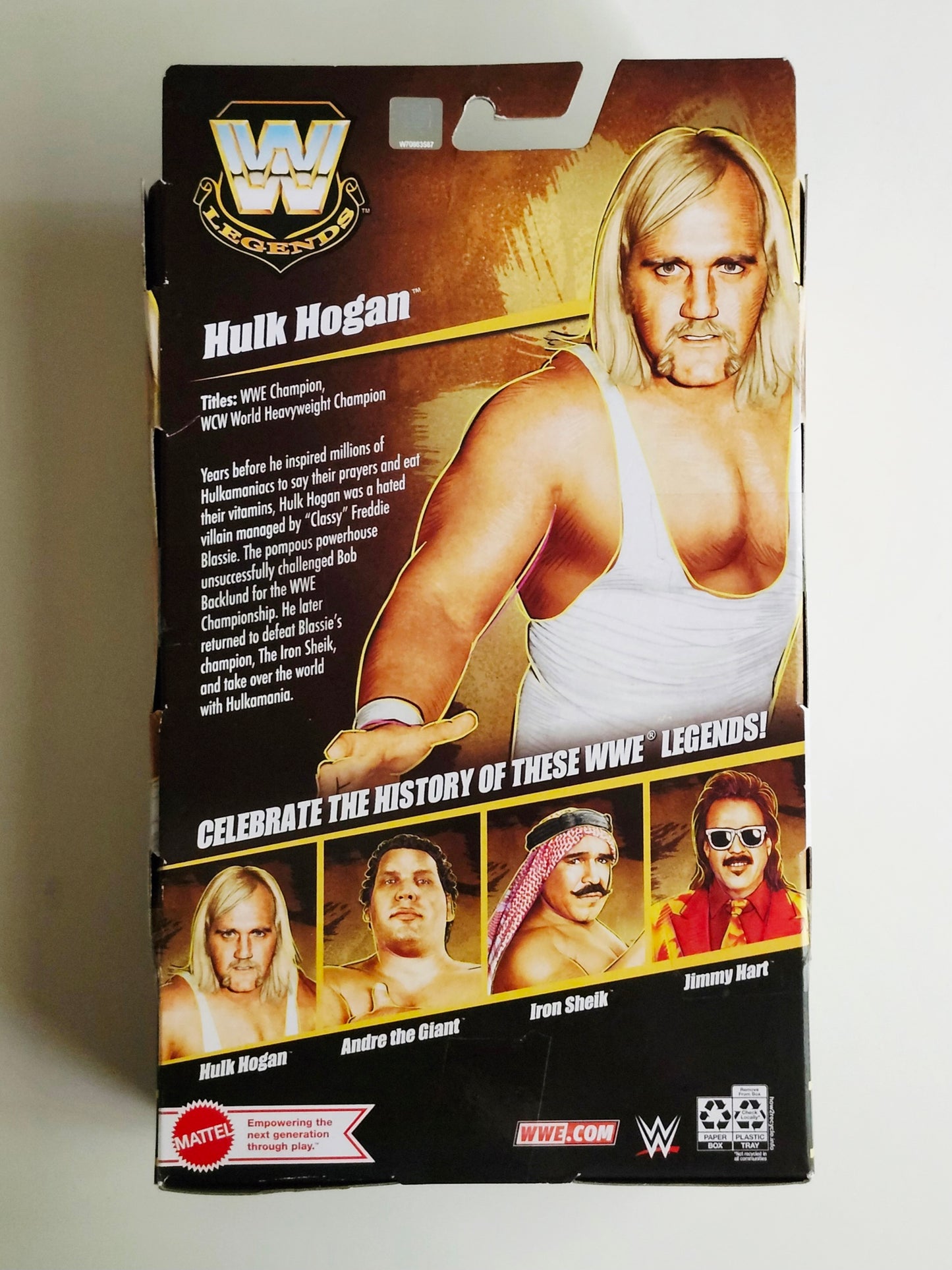 WWE Legends Elite Collection Series 21 Hulk Hogan Exclusive Action Figure