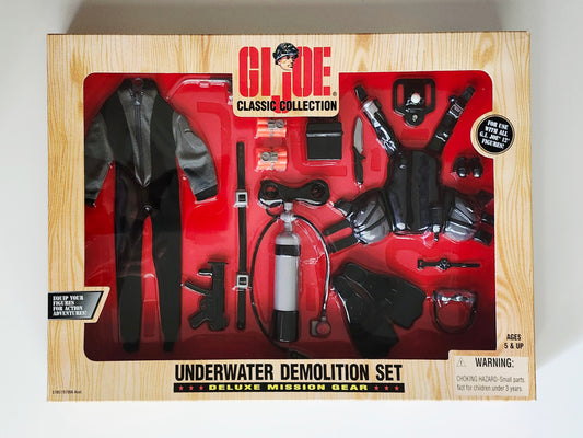 G.I. Joe Underwater Demolition 12-Inch Scale Action Figure Accessory Set