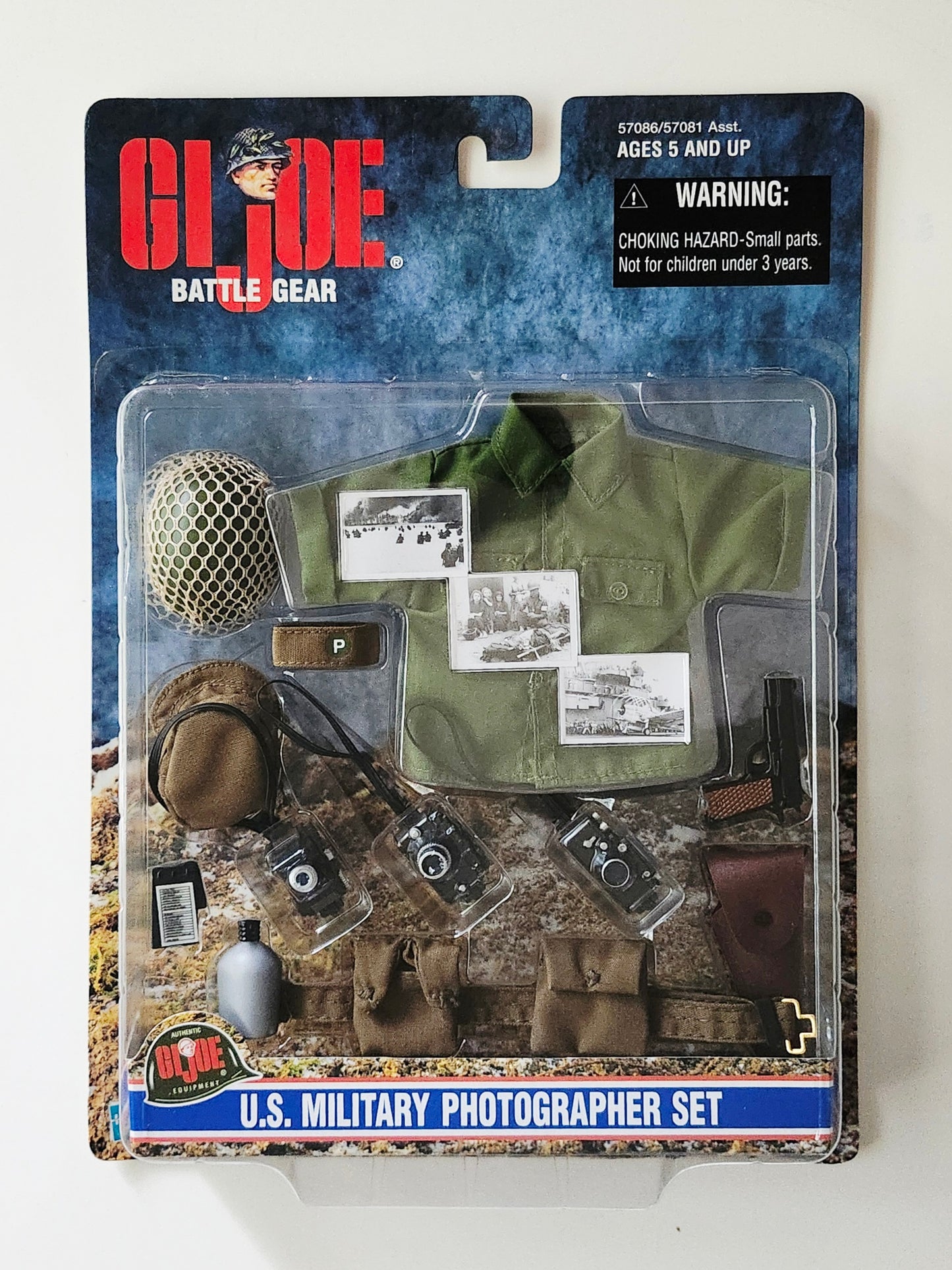 G.I. Joe Battle Gear U.S. Military Photographer Set 12-Inch Action Figure Accessories