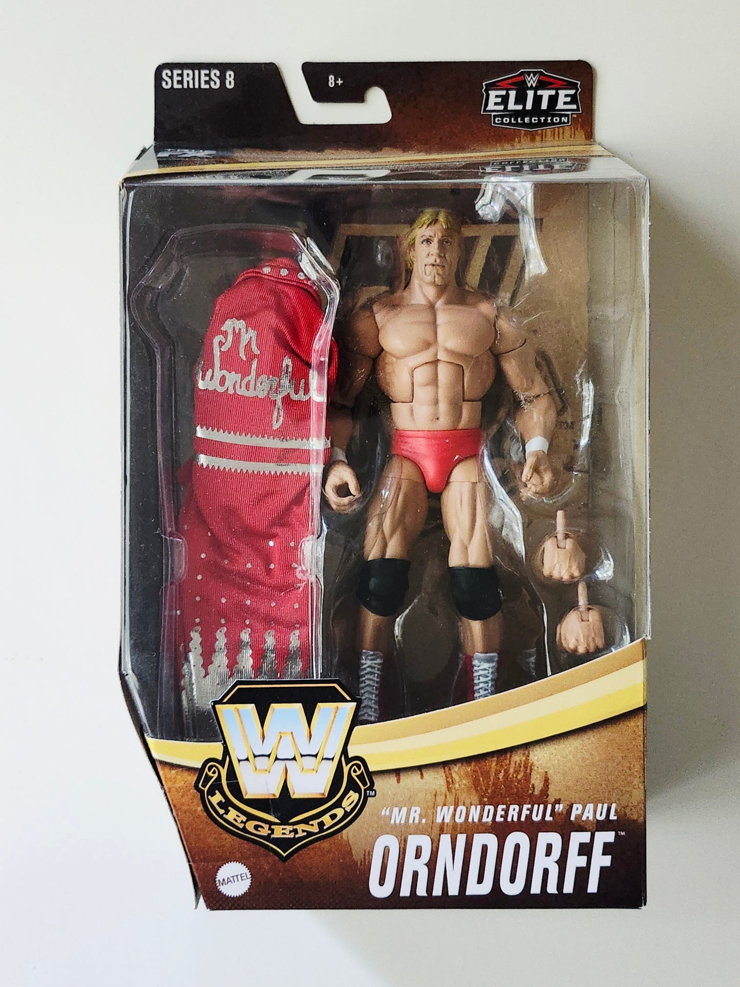 WWE Legends Elite Collection Series 8 "Mr. Wonderful" Paul Orndorff Exclusive Action Figure