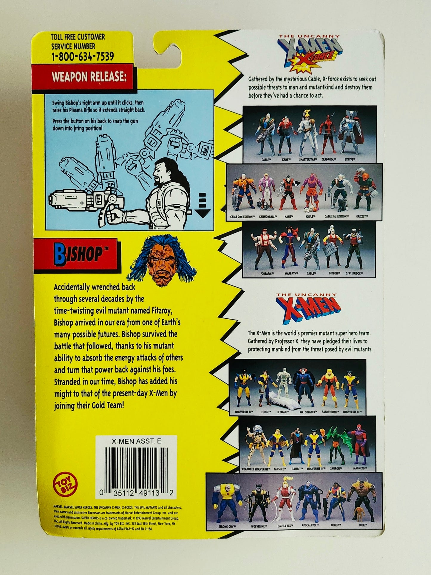 X-Men Bishop 5-Inch Action Figure