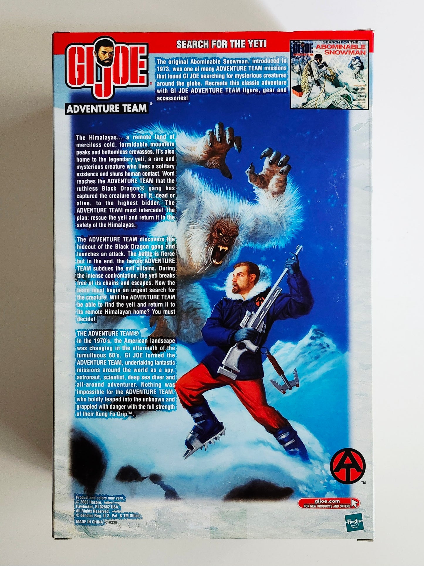 G.I. Joe Adventure Team Search for the Yeti 12-Inch Action Figure Set