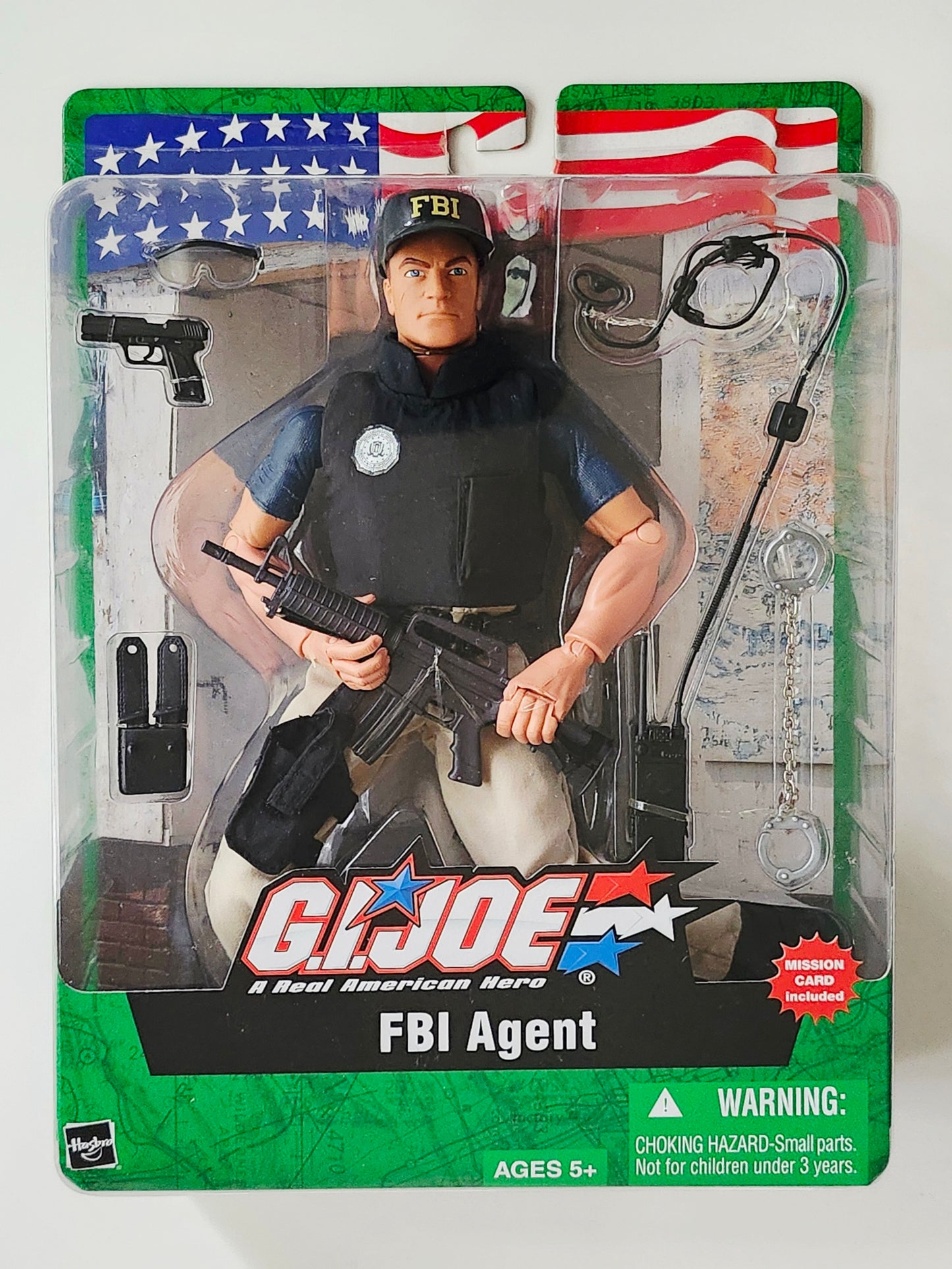 G.I. Joe FBI Agent (Caucasian) 12-Inch Action Figure