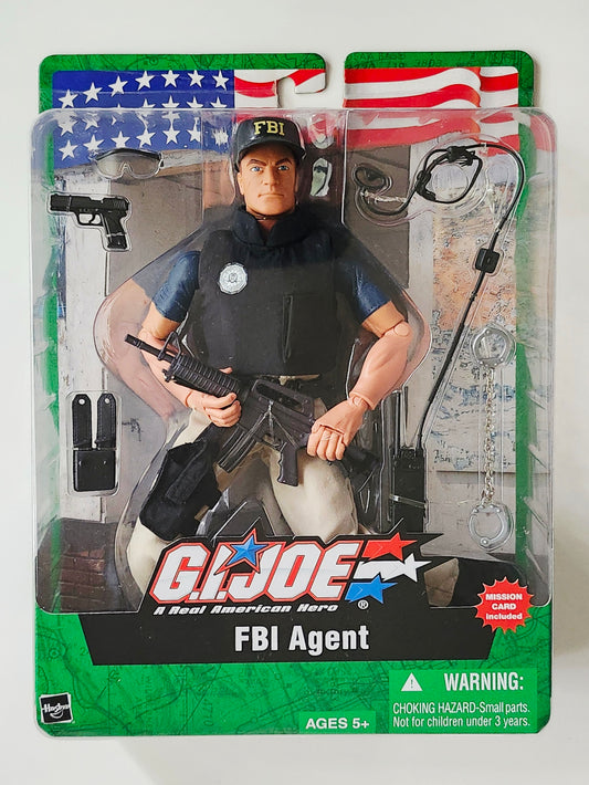 G.I. Joe FBI Agent (Caucasian) 12-Inch Action Figure