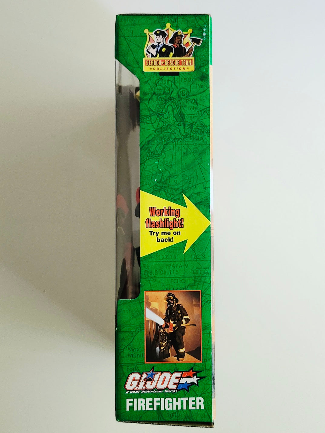 G.I. Joe Search & Rescue Team Collection Firefighter With Working Flashlight (Caucasian) 12-Inch Action Figure