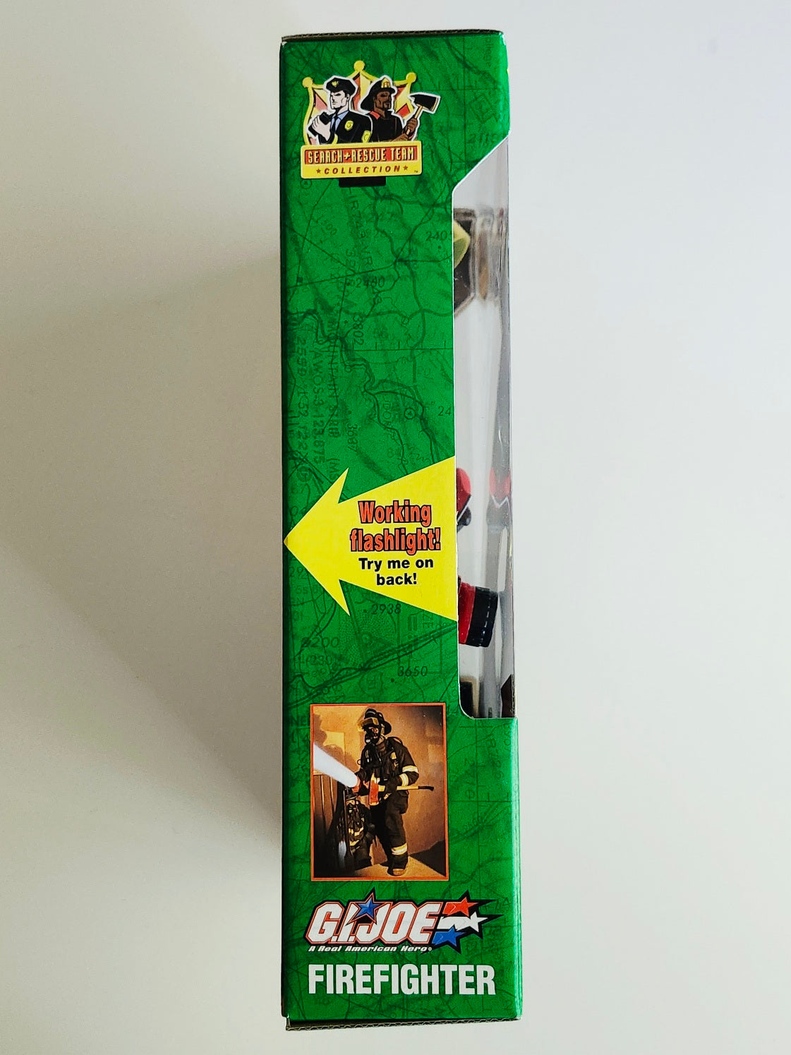 G.I. Joe Search & Rescue Team Collection Firefighter With Working Flashlight (Caucasian) 12-Inch Action Figure