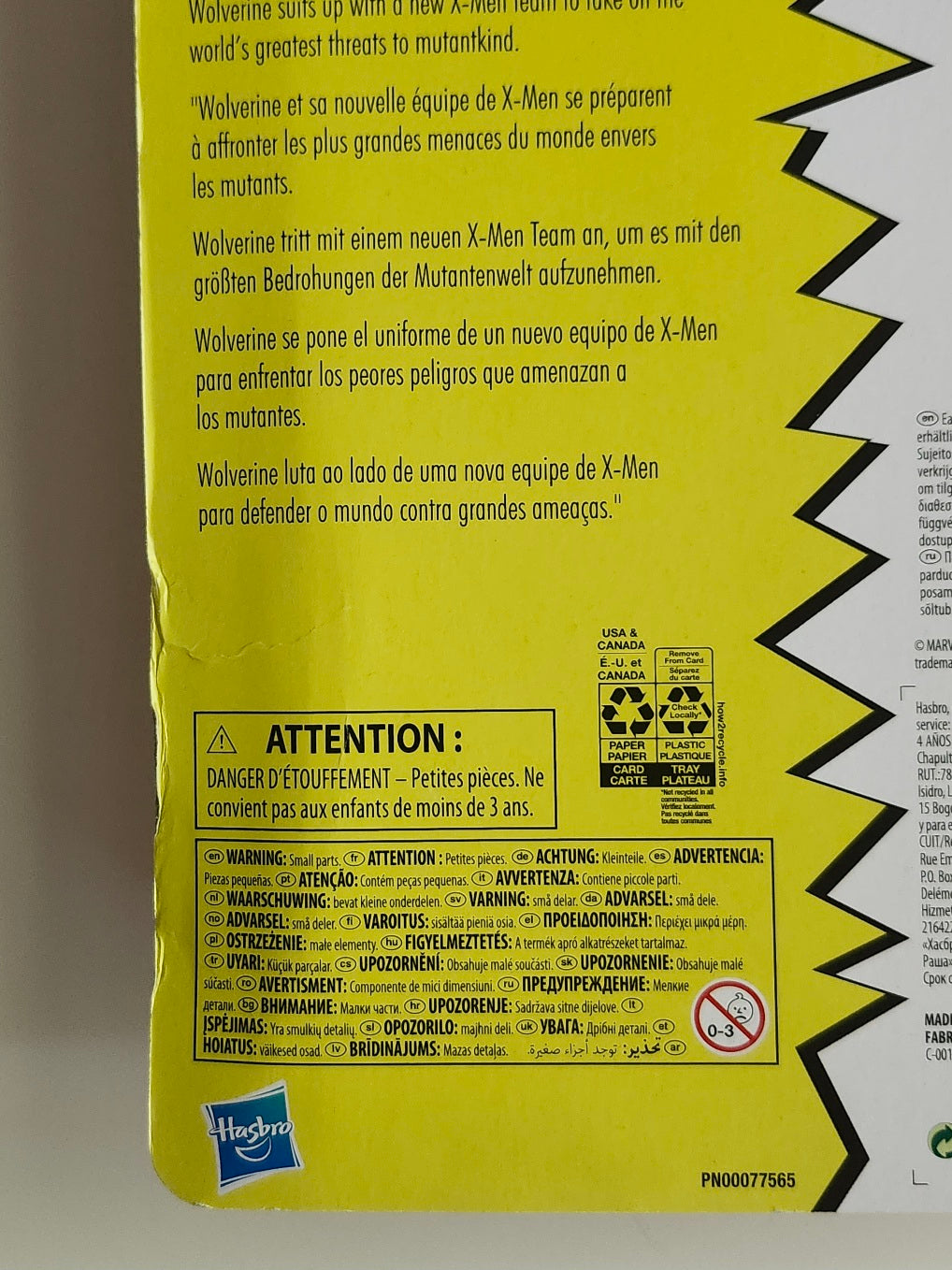 Marvel Legends X-Men Retro Collection Wolverine (Blue & Gold Uniform) 6-Inch Action Figure