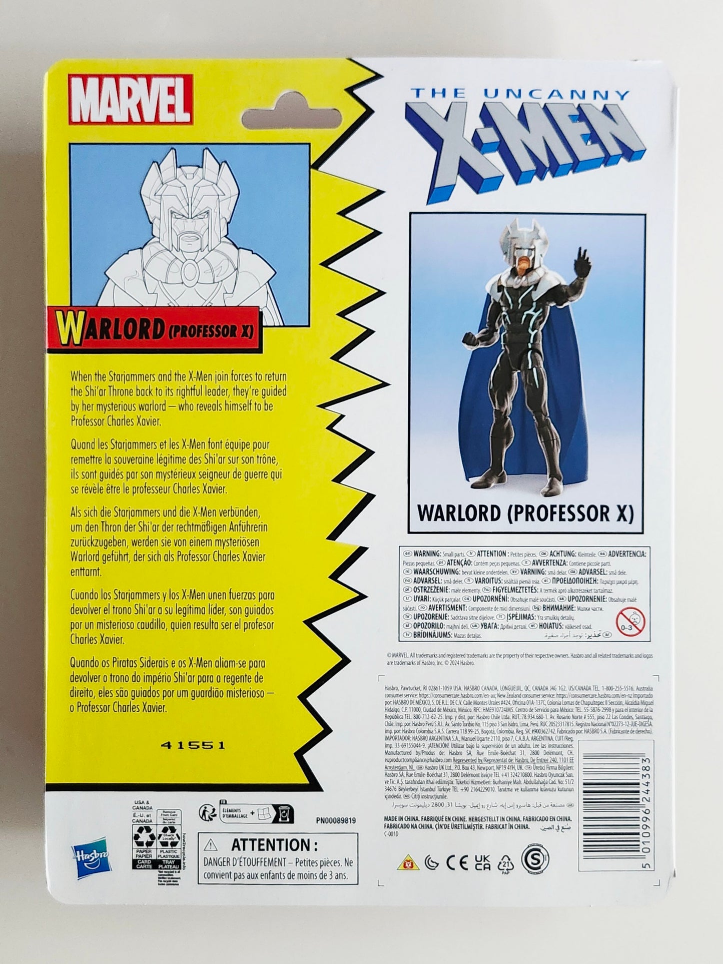 Marvel Legends X-Men Retro Collection Warlord (Professor X) 6-Inch Action Figure