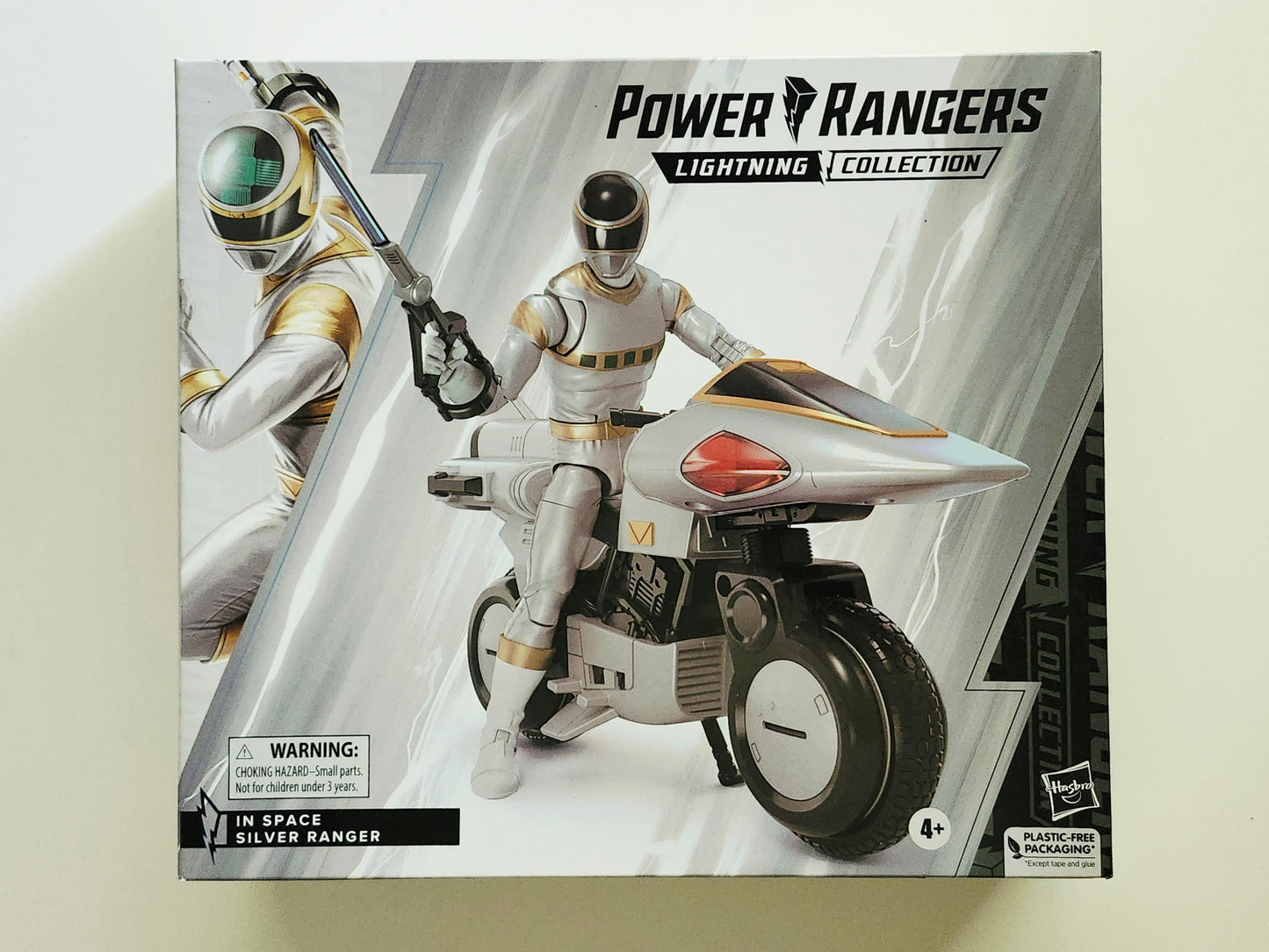 Power Rangers Lightning Collection In Space Silver Ranger 6-Inch Action Figure and Vehicle