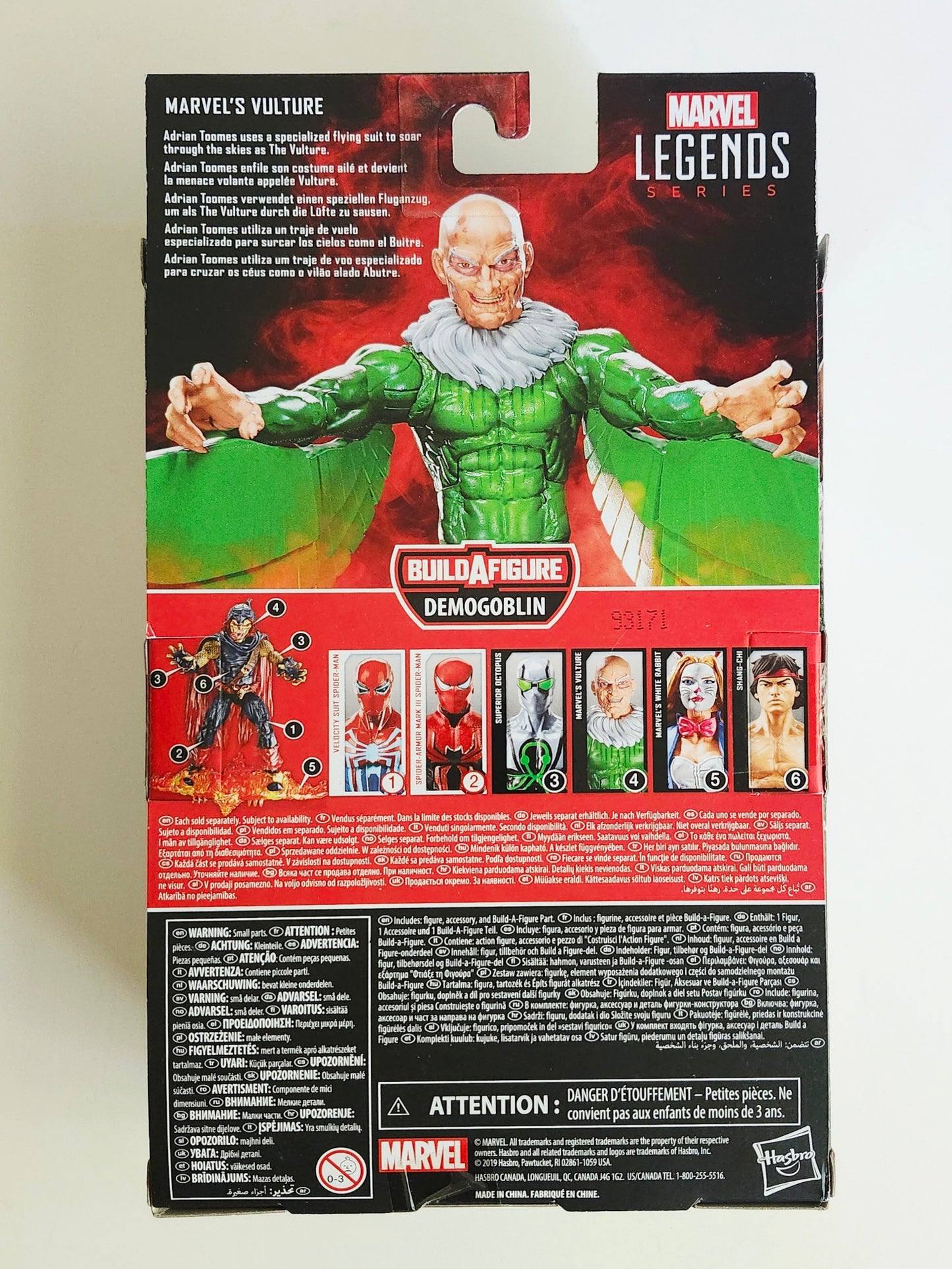 Marvel Legends Demogoblin Series Marvel's Vulture 6-Inch Action Figure