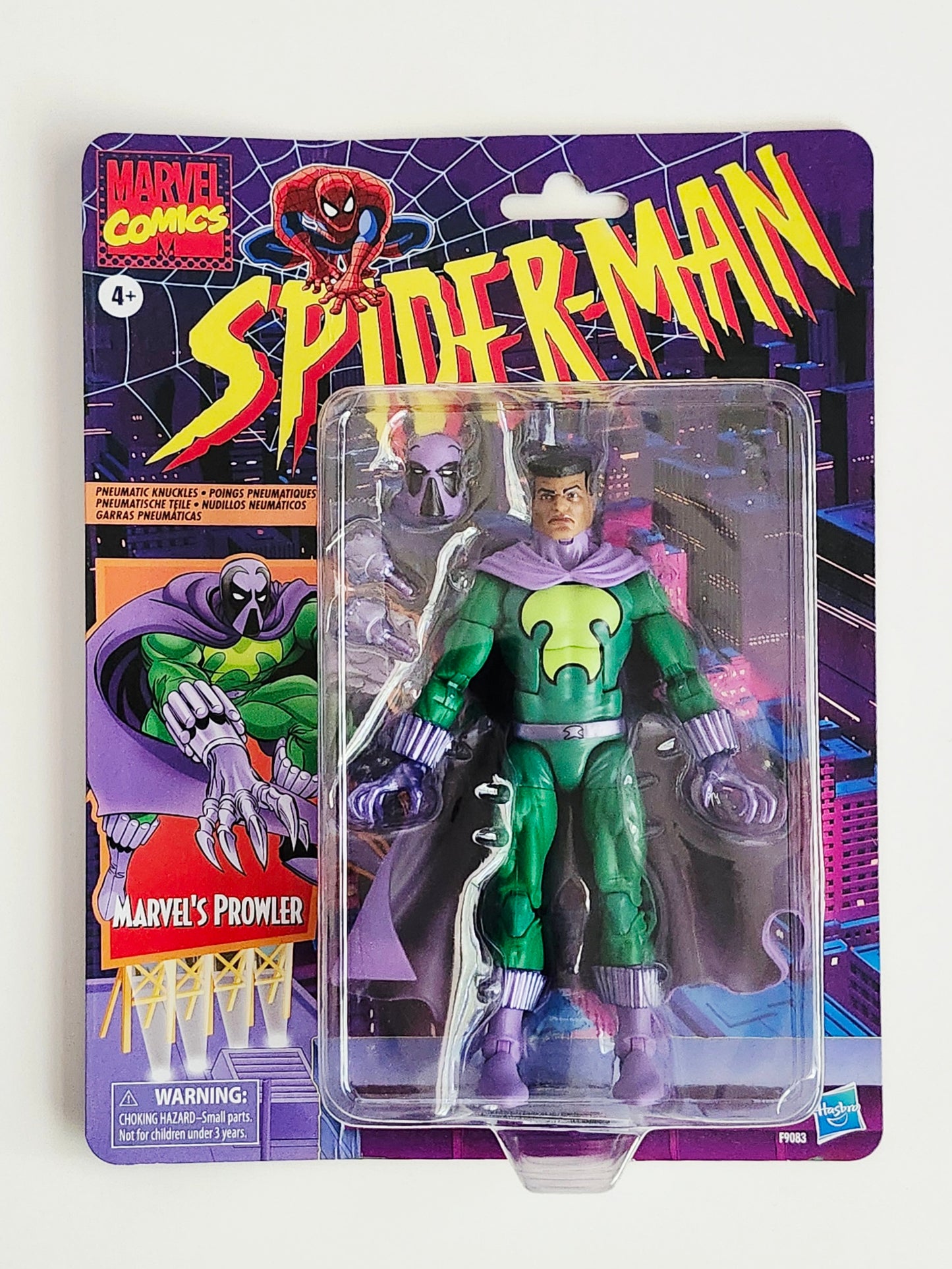 Marvel Legends Spider-Man Retro Collection Prowler 6-Inch Scale Action Figure