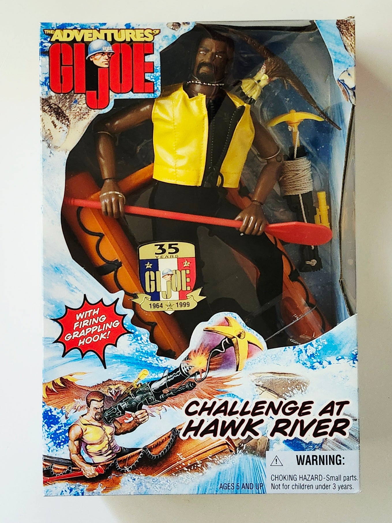Adventures of G.I. Joe Challenge at Hawk River (African-American) 12-Inch Action Figure