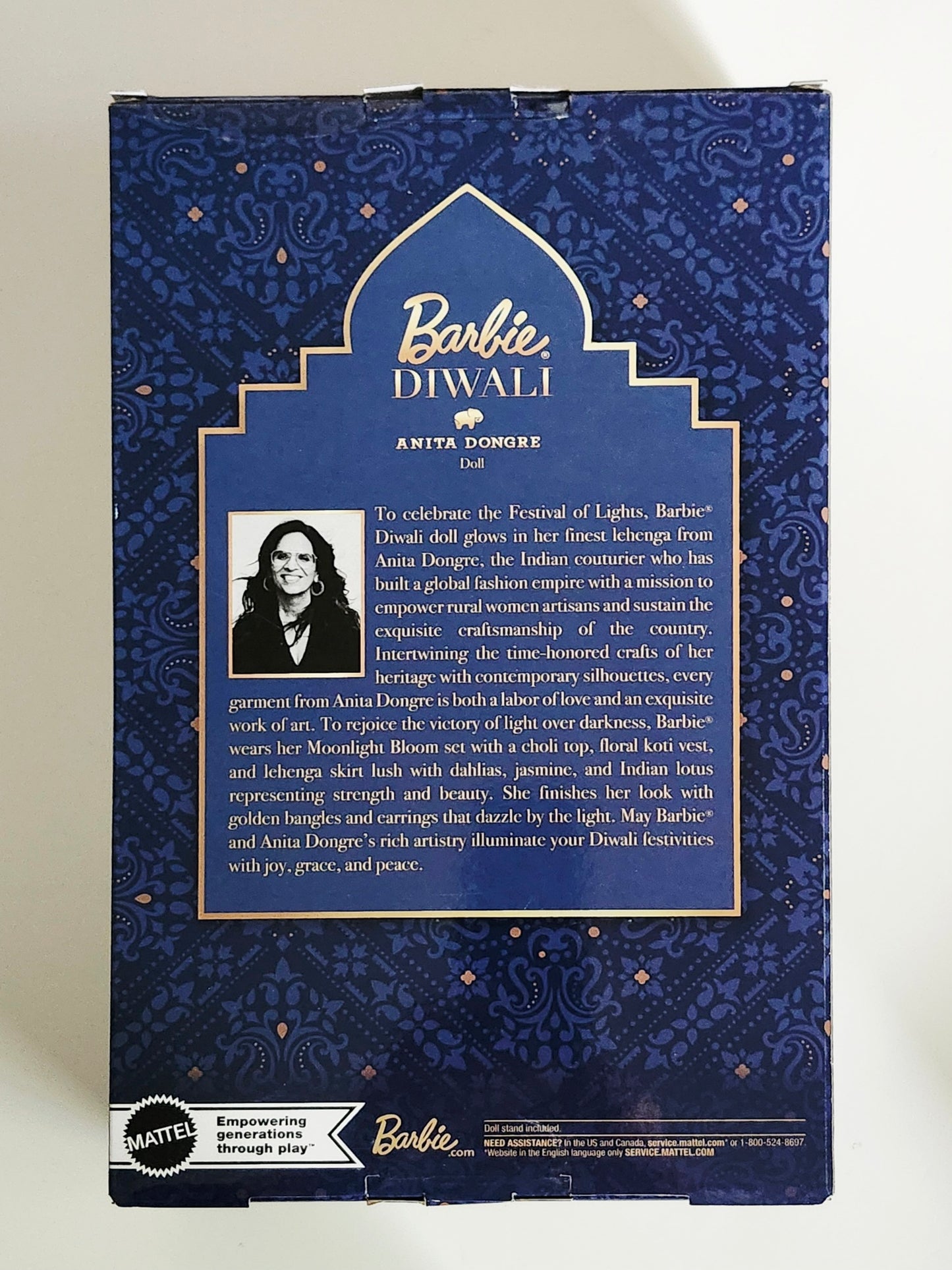 Barbie Signature Diwali by Anita Dongre 11.5-Inch Doll, Not Mint