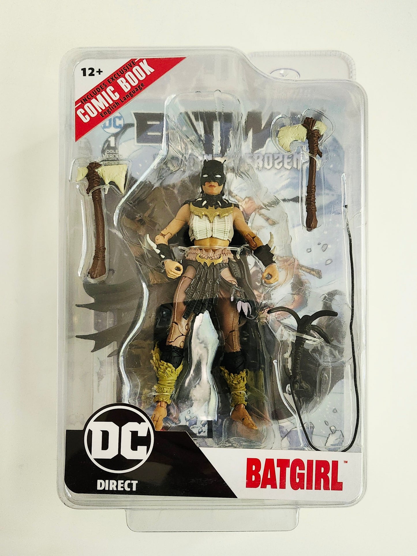 DC Direct Page Punchers Batman: Fighting the Frozen Batgirl 7-Inch Action Figure, Not Mint