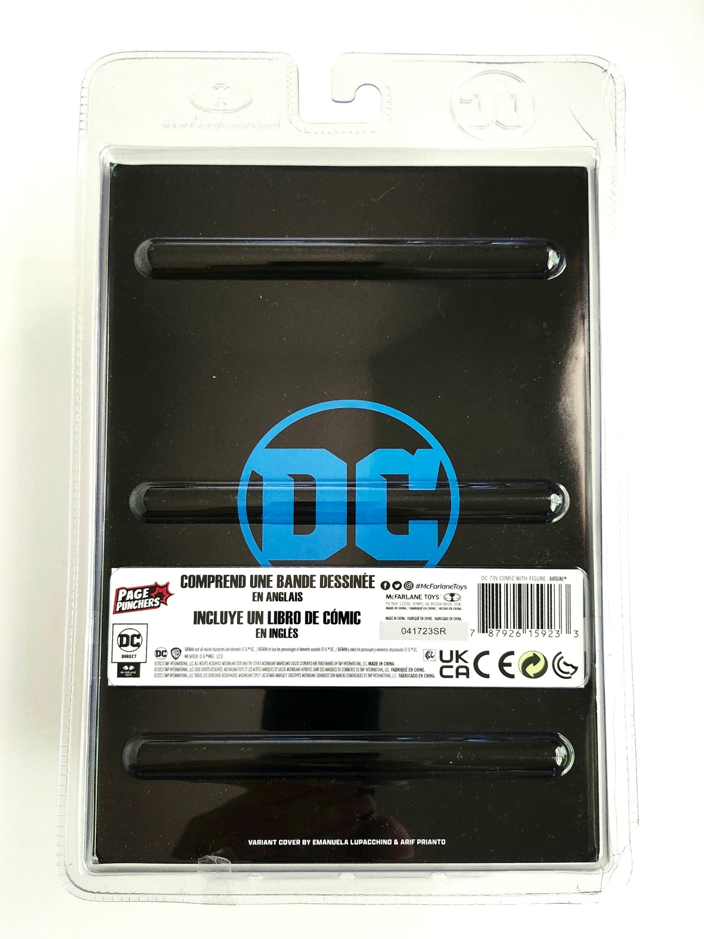 DC Direct Page Punchers Batman: Fighting the Frozen Batgirl 7-Inch Action Figure, Not Mint