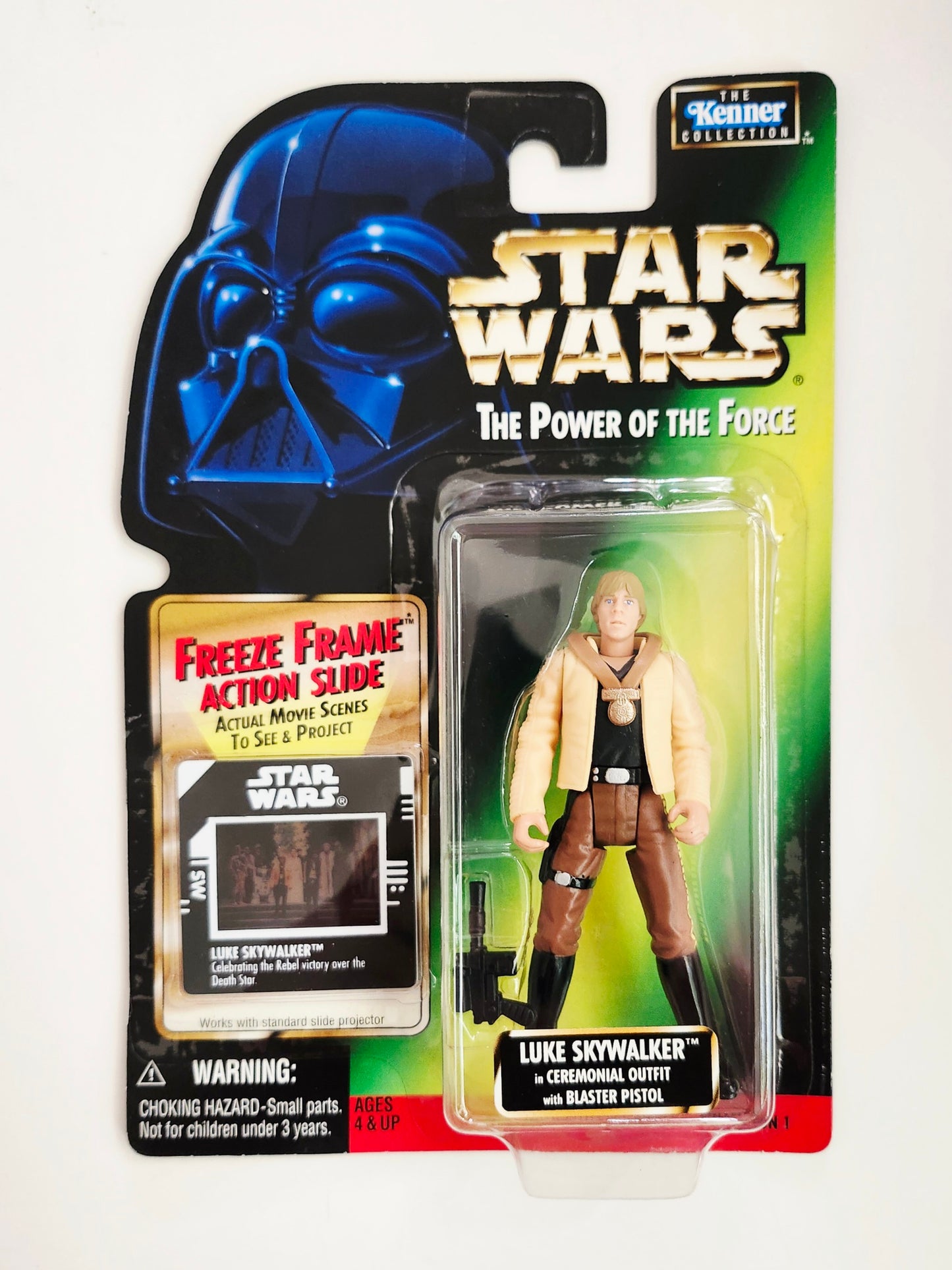 Star Wars: Power of the Force Freeze Frame Luke Skywalker in Ceremonial Outfit 3.75-Inch Action Figure