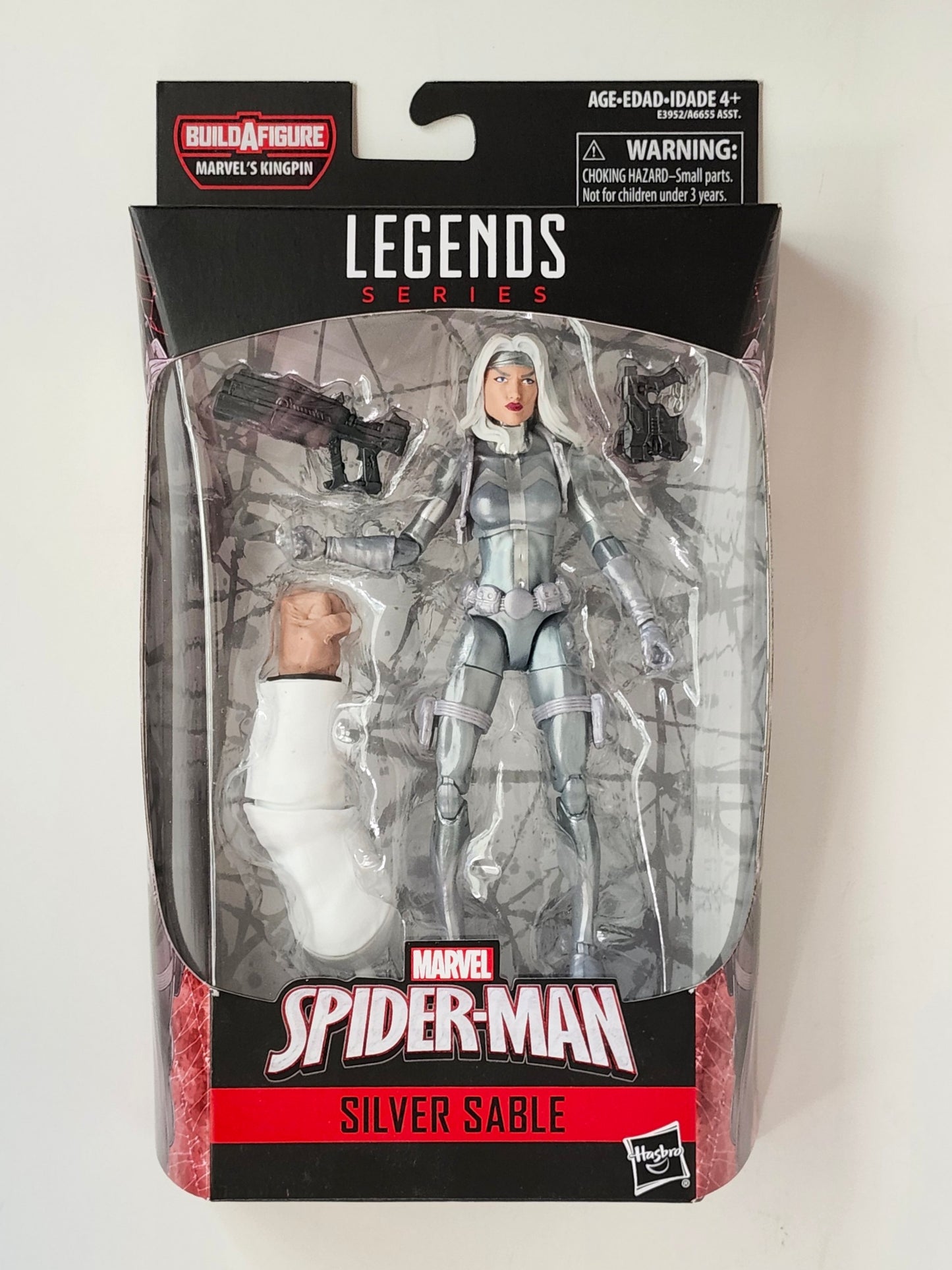 Marvel Legends Marvel's Kingpin Series Silver Sable 6-Inch Action Figure