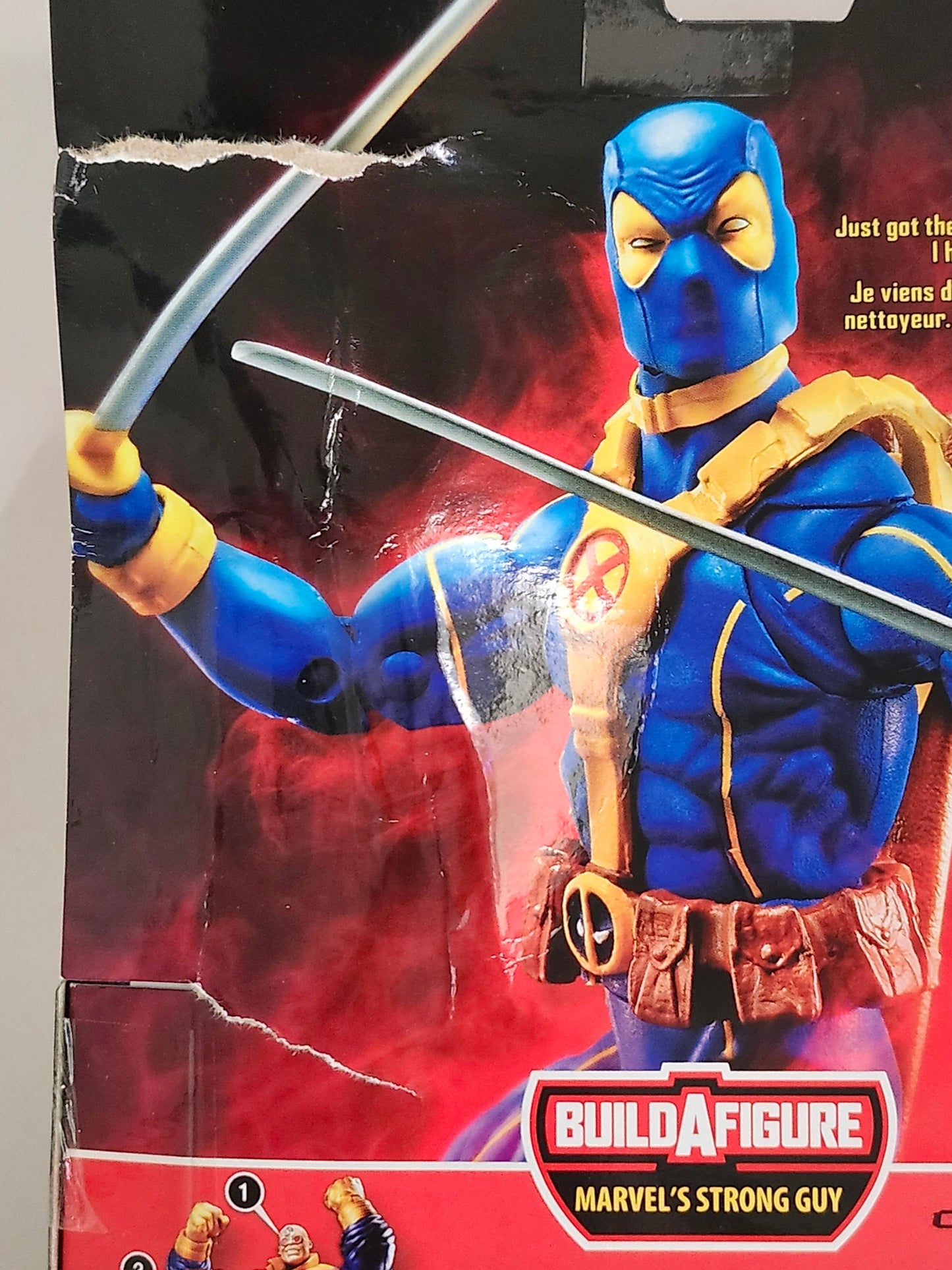 Marvel Legends Marvel's Strong Guy Series Deadpool 6-Inch Action Figure, Not Mint