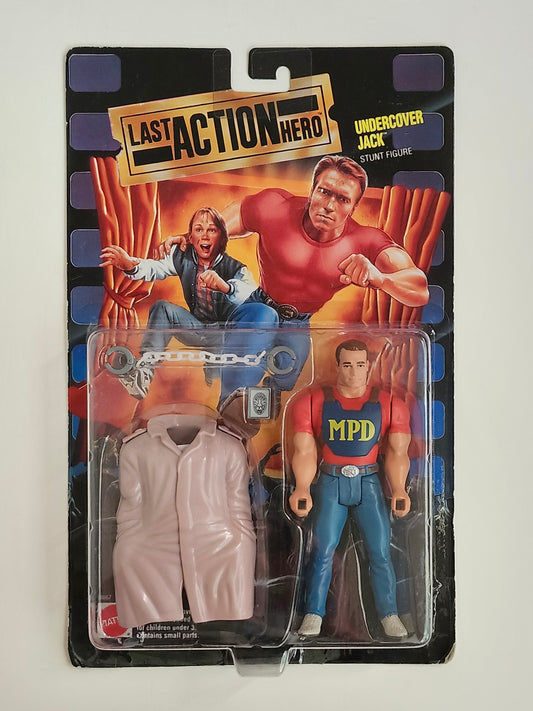 Last Action Hero Undercover Jack Stunt Action Figure, 1993