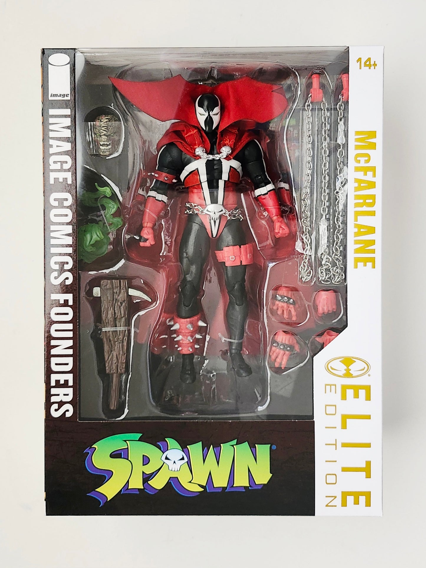 McFarlane Image Comics Founders Series Spawn Elite Edition 7-Inch Action Figure, Not Mint