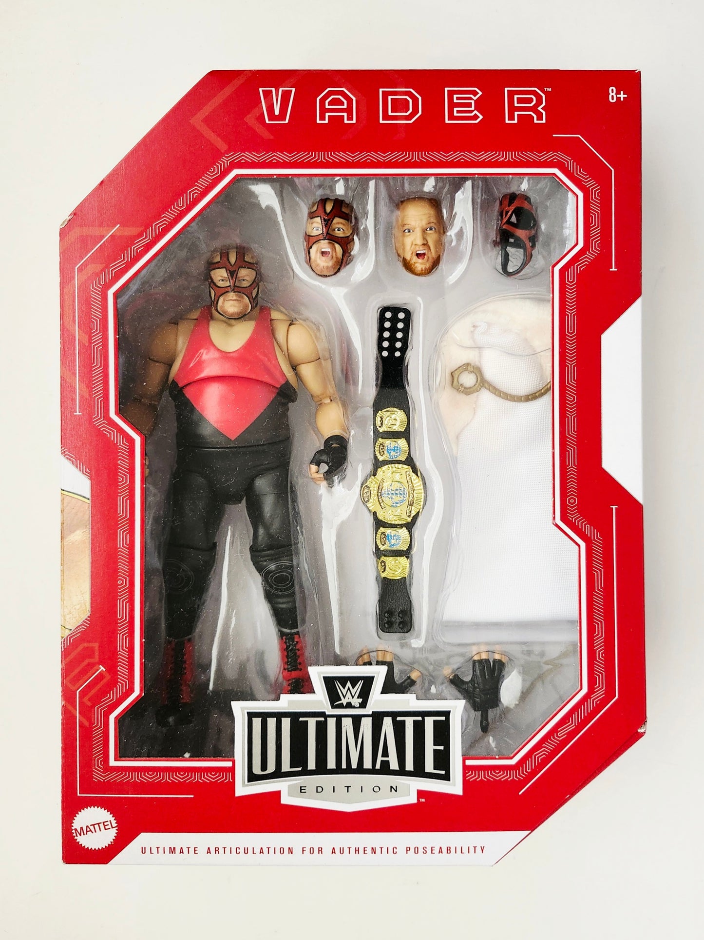 WWE Legends Ultimate Edition 2024 Vader (Red Suit Chase) Exclusive Action Figure