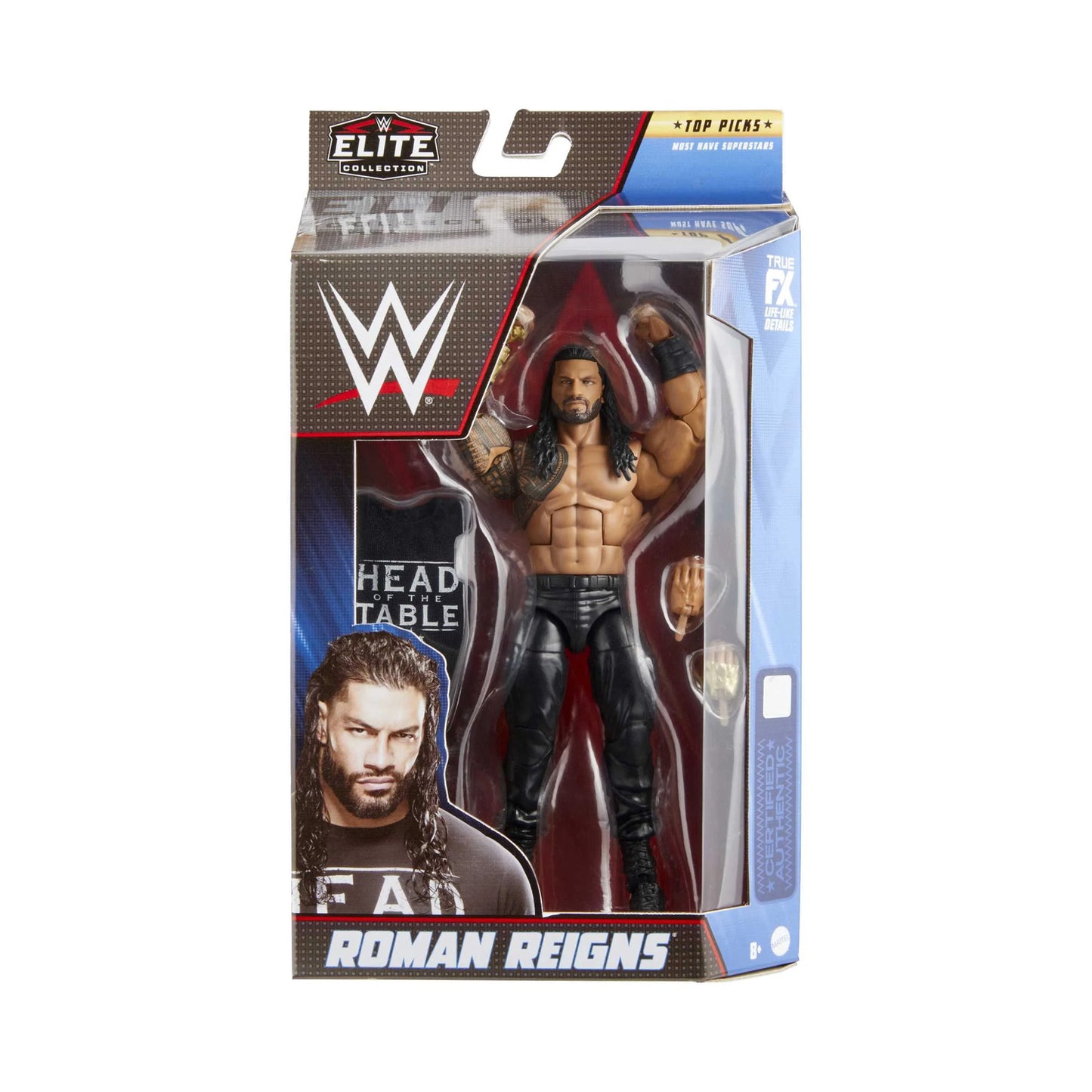 WWE Elite Collection Top Picks 2022 Roman Reigns Action Figure