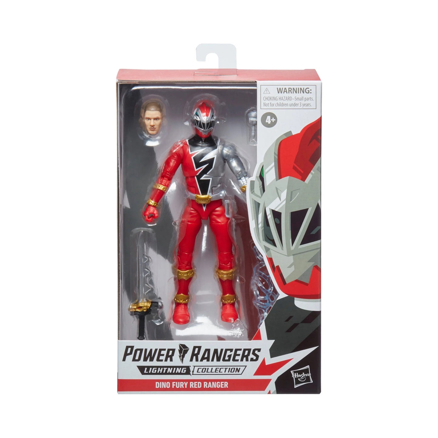 Power Rangers Lightning Collection Dino Fury Red Ranger 6-Inch Action Figure