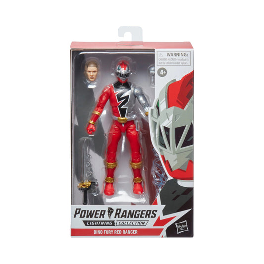 Power Rangers Lightning Collection Dino Fury Red Ranger 6-Inch Action Figure