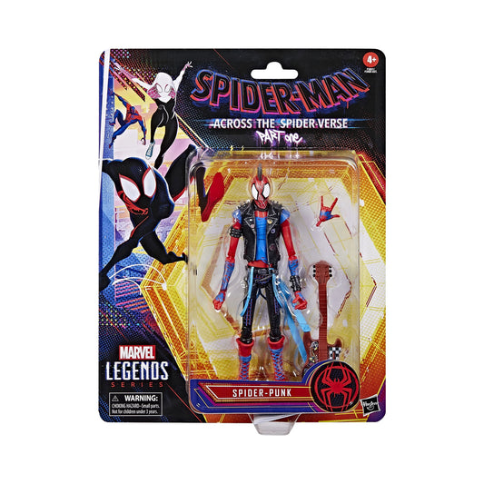 Marvel Legends Spider-Man Across the Spider-Verse Spider-Punk 6-Inch Action Figure