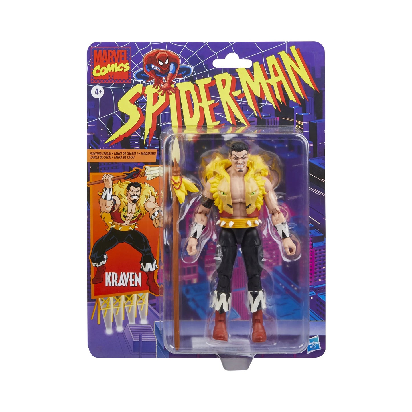 Marvel Legends Spider-Man Retro Collection Kraven 6-Inch Scale Action Figure
