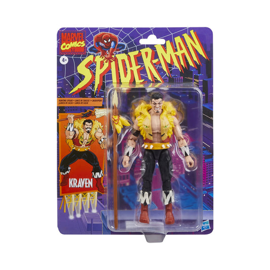 Marvel Legends Spider-Man Retro Collection Kraven 6-Inch Scale Action Figure