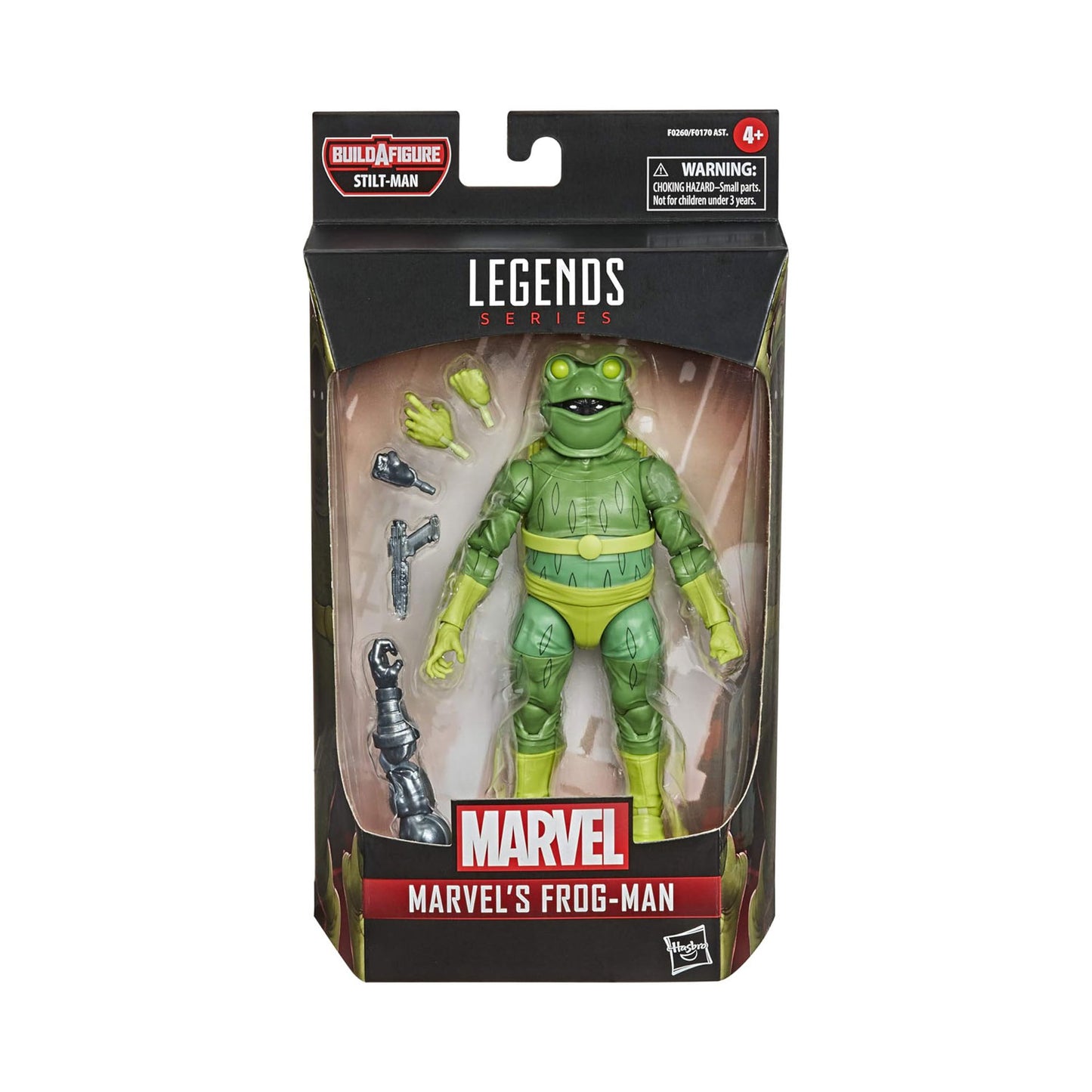 Marvel Legends Stilt-Man Series Frog-Man 6-Inch Action Figure
