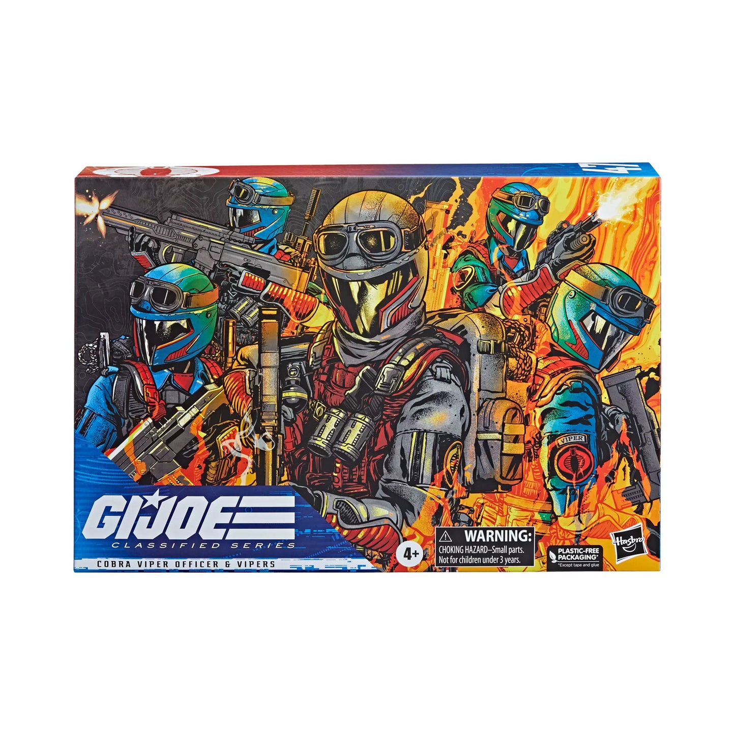 G.I. Joe Classified Series #47 Cobra Viper Officer & Vipers 6-Inch Action Figure Set