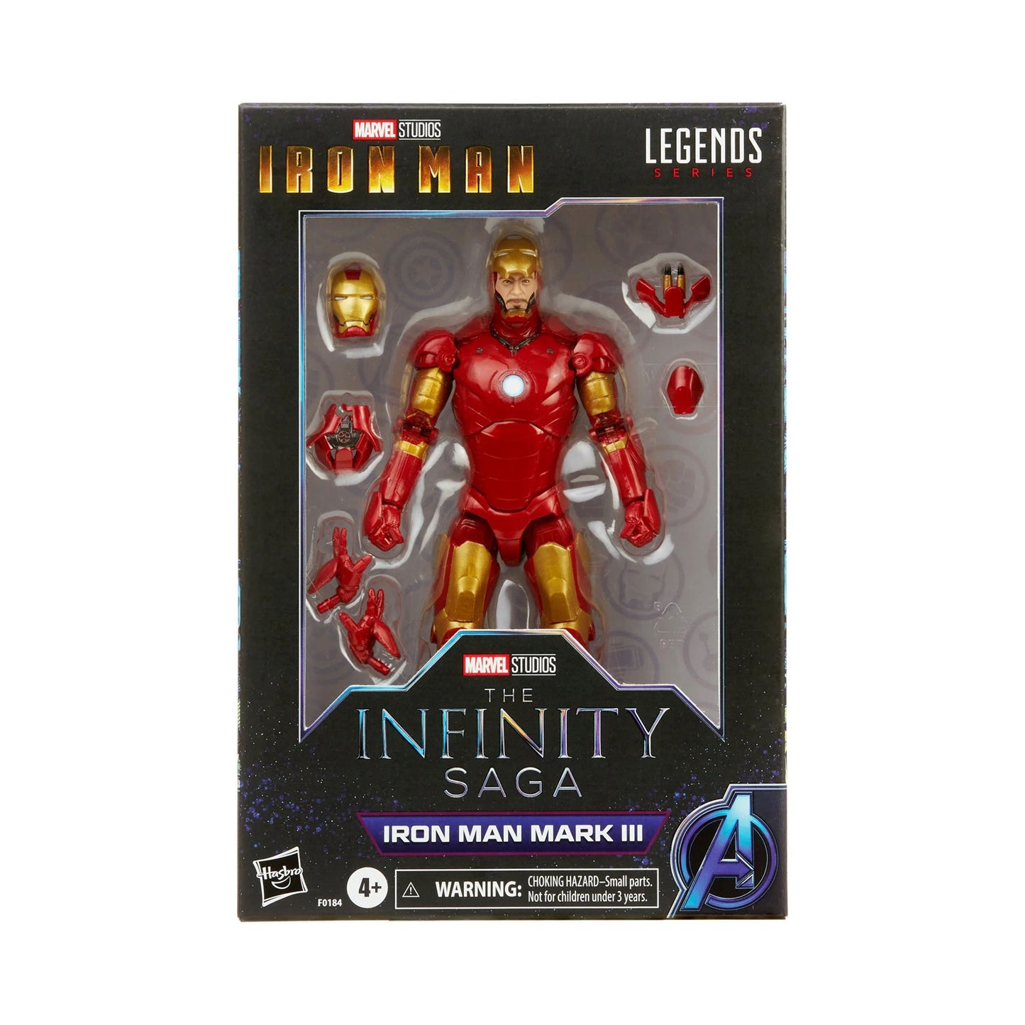 Marvel Legends The Infinity Saga Iron Man Mark III 6-Inch Action Figure