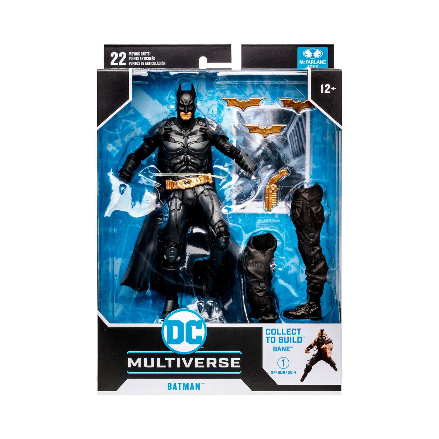 DC Multiverse Bane Build-A Wave Batman (The Dark Knight Trilogy) 7-Inch Action Figure