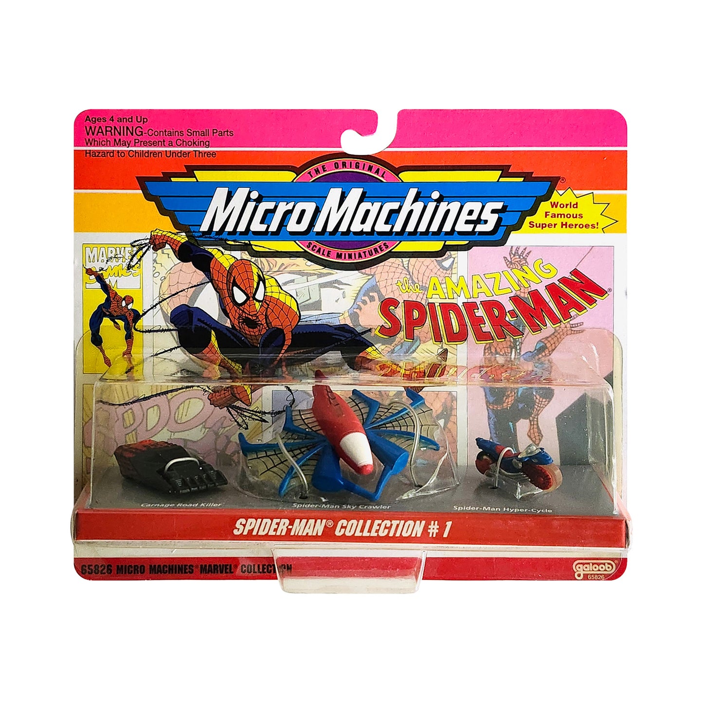 Micro Machines Spider-Man Vehicle Collection #1