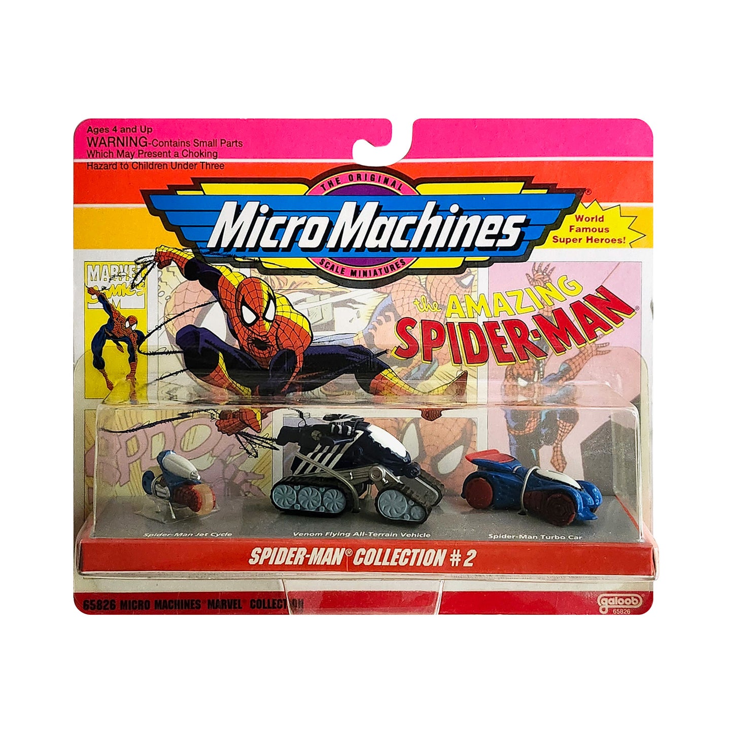 Micro Machines Spider-Man Vehicle Collection #2