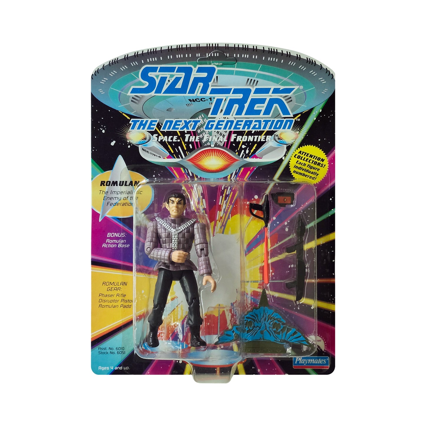 Star Trek: The Next Generation Romulan 4.5-Inch Action Figure