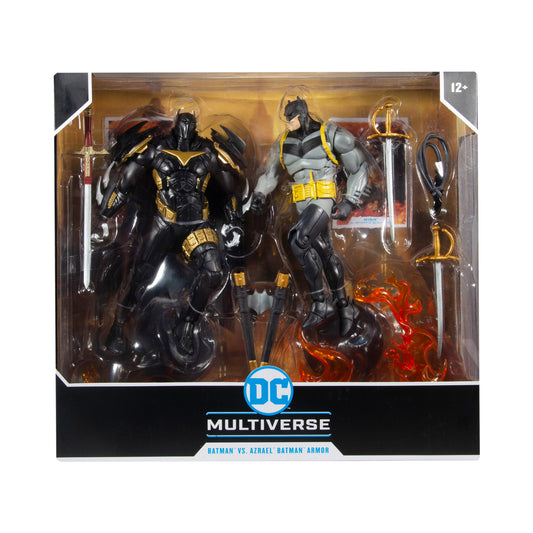 DC Multiverse Batman vs. Azrael Batman Armor 7-Inch Action Figure 2-Pack