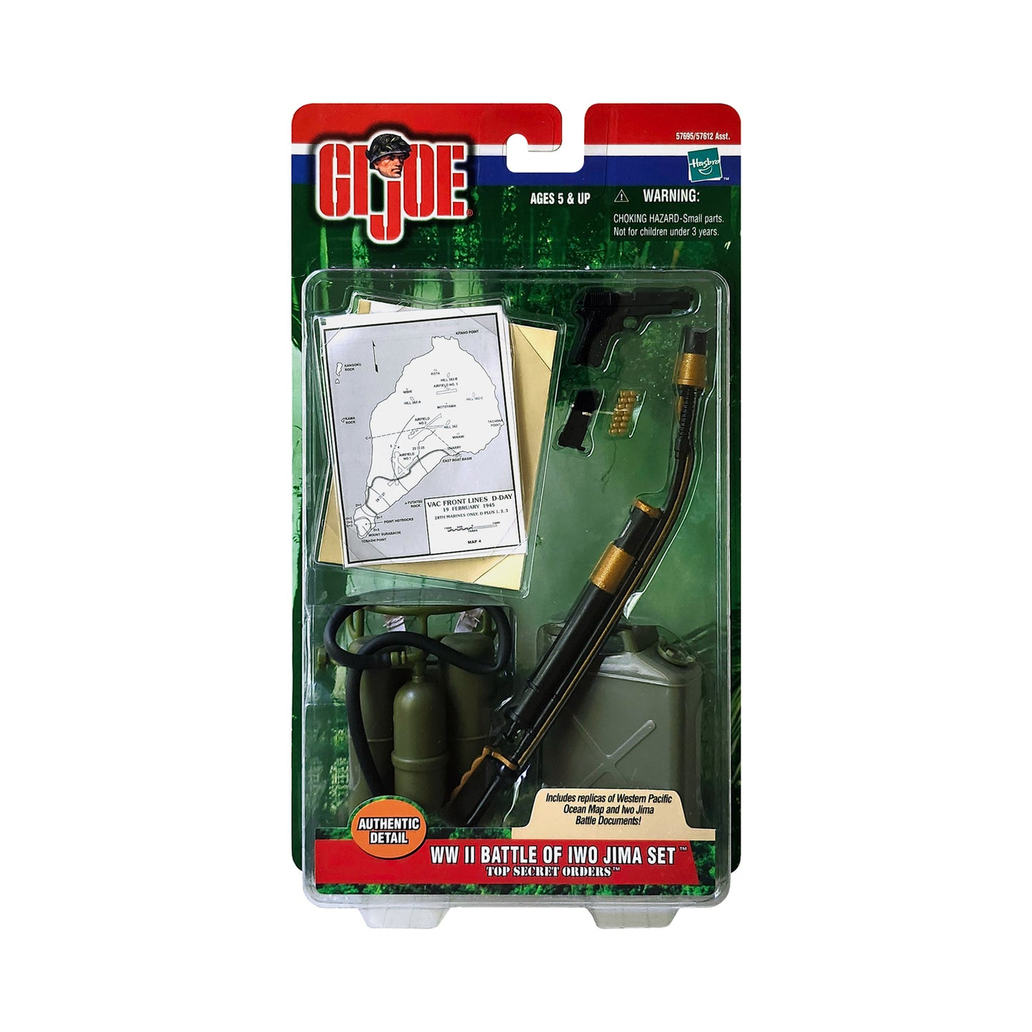 G.I. Joe WWII Battle of Iwo Jima Set Top Secret Orders 12-Inch Action Figure Accessories