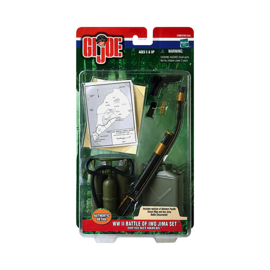 G.I. Joe WWII Battle of Iwo Jima Set Top Secret Orders 12-Inch Action Figure Accessories