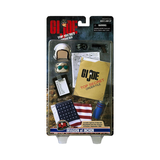 G.I. Joe Invasion of Inchon Top Secret Orders 12-Inch Action Figure Accessories