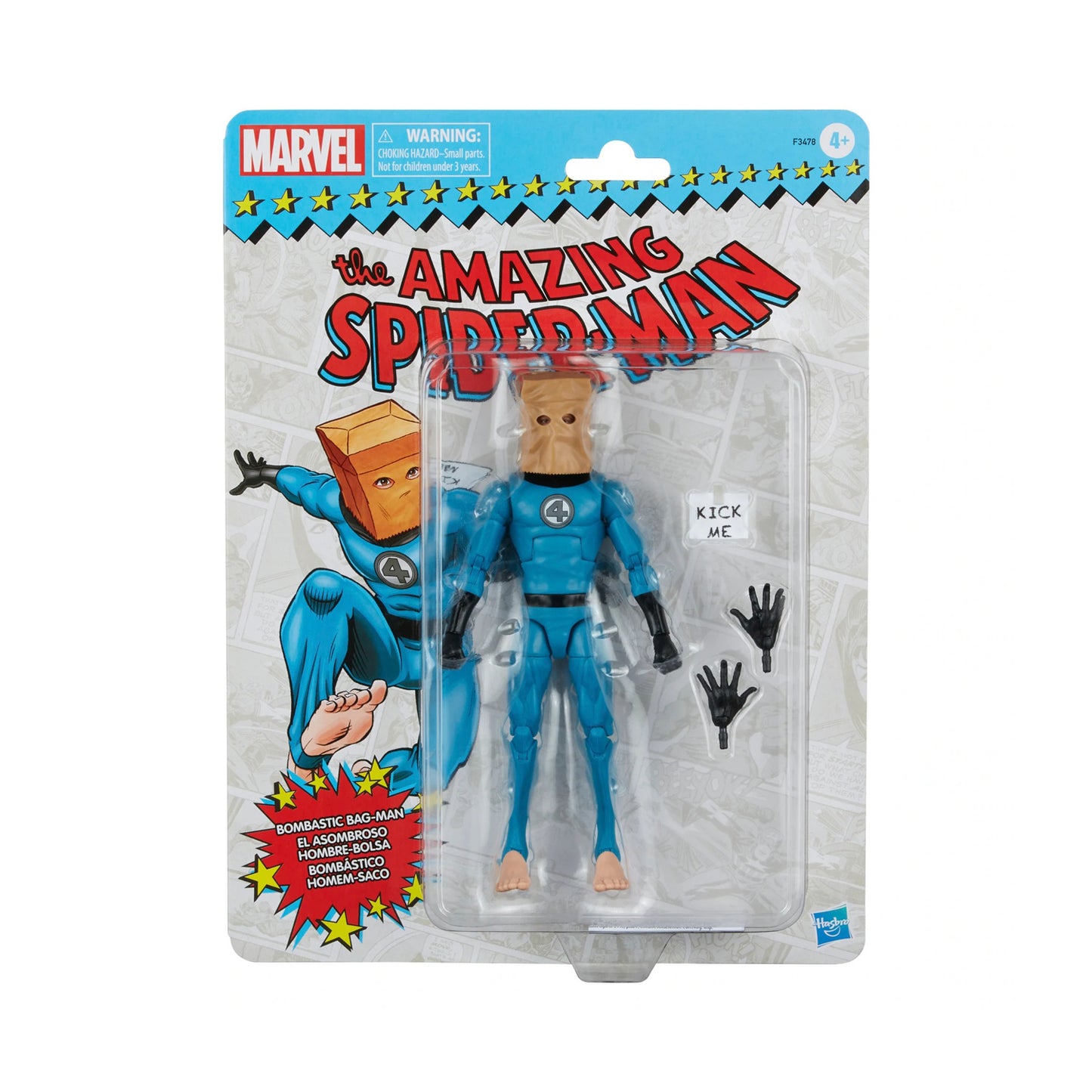 Marvel Legends Retro Collection Bombastic Bag-Man Exclusive 6-Inch Action Figure